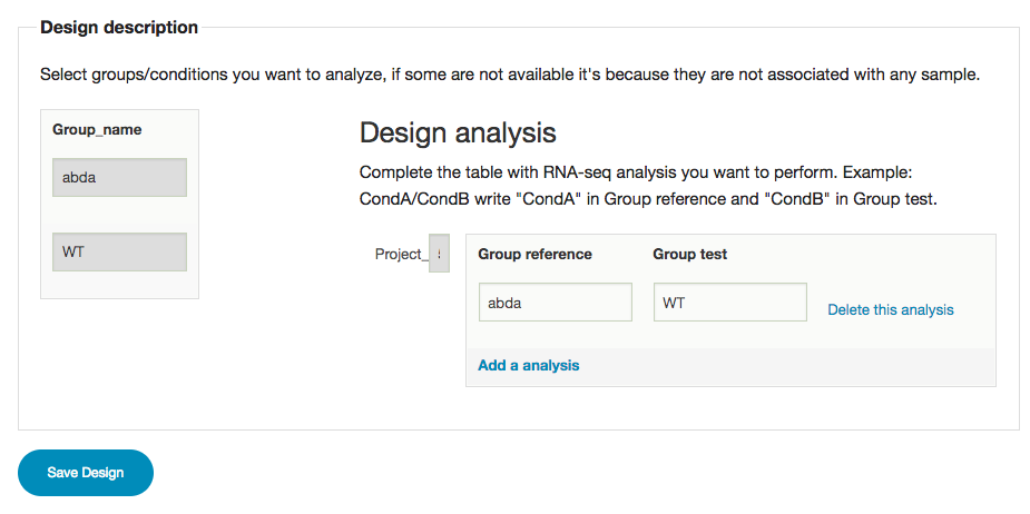**Design definition. ** 